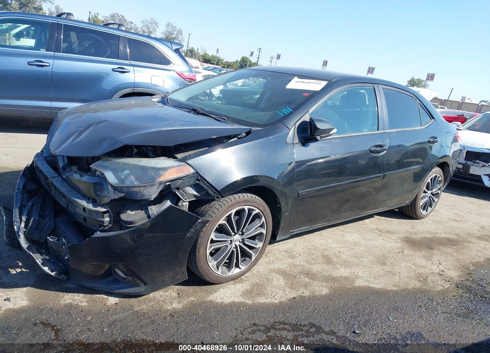 2015 TOYOTA COROLLA S PLUS VIN: 5YFBURHE2FP267186
