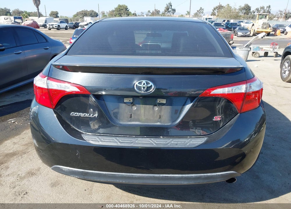 2015 TOYOTA COROLLA S PLUS VIN: 5YFBURHE2FP267186