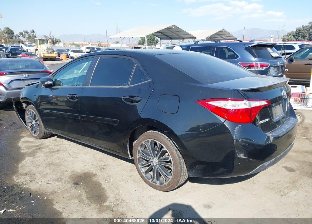 2015 TOYOTA COROLLA S PLUS VIN: 5YFBURHE2FP267186