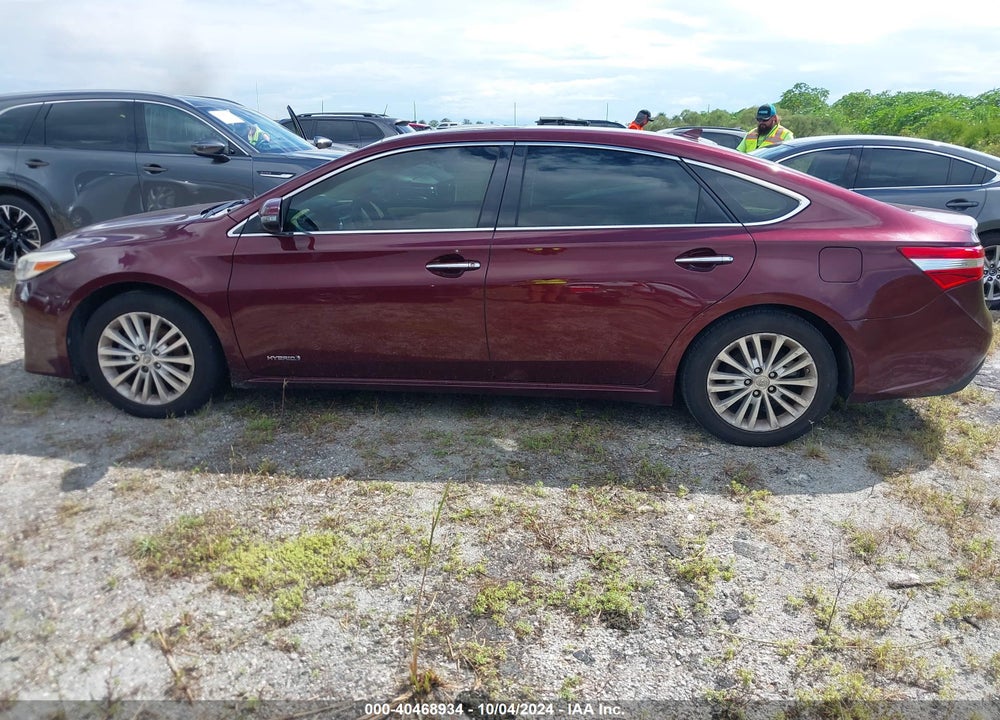 2013 TOYOTA AVALON HYBRID LIMITED VIN: 4T1BD1EB7DU017126