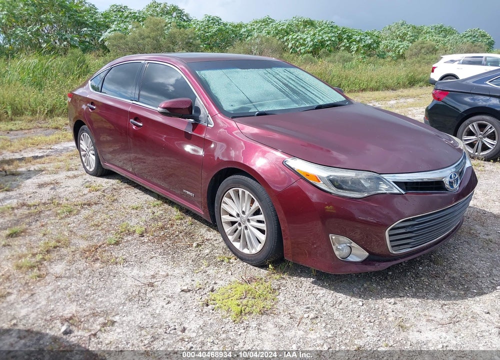 2013 TOYOTA AVALON HYBRID LIMITED VIN: 4T1BD1EB7DU017126