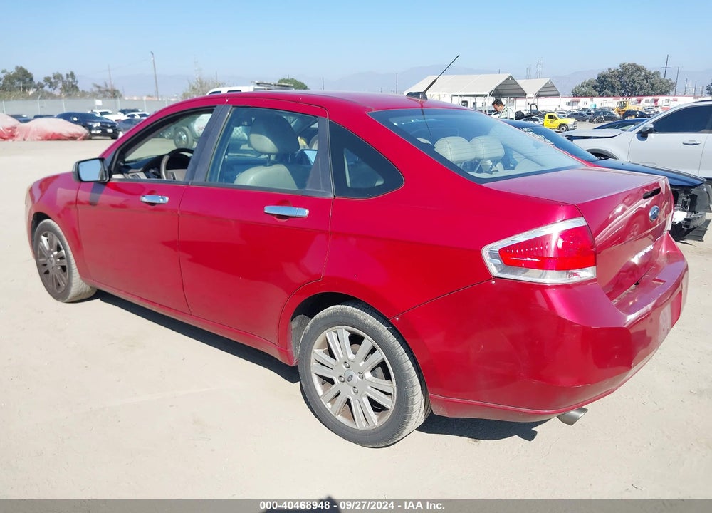 2011 FORD FOCUS SEL VIN: 1FAHP3HNXBW119289
