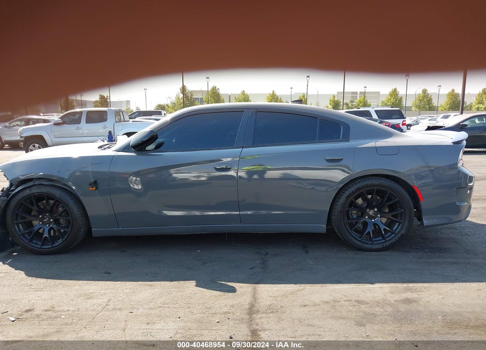 2018 DODGE CHARGER R/T SCAT PACK RWD VIN: 2C3CDXGJ5JH319064