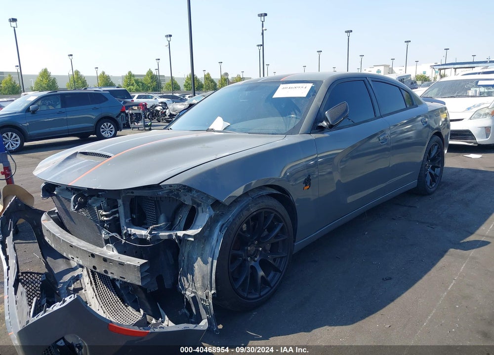 2018 DODGE CHARGER R/T SCAT PACK RWD VIN: 2C3CDXGJ5JH319064