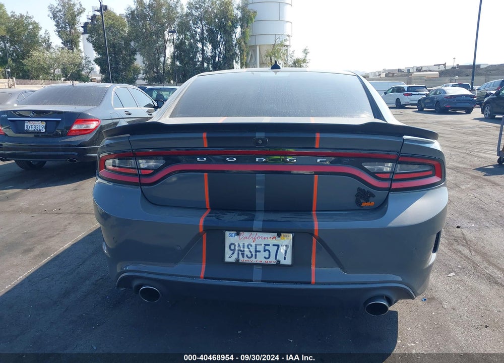 2018 DODGE CHARGER R/T SCAT PACK RWD VIN: 2C3CDXGJ5JH319064