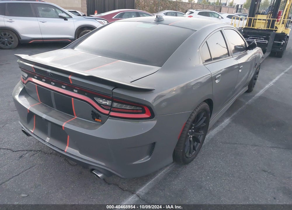 2018 DODGE CHARGER R/T SCAT PACK RWD VIN: 2C3CDXGJ5JH319064