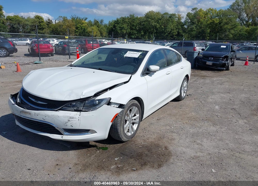 2015 CHRYSLER 200 LIMITED VIN: 1C3CCCAB6FN586564