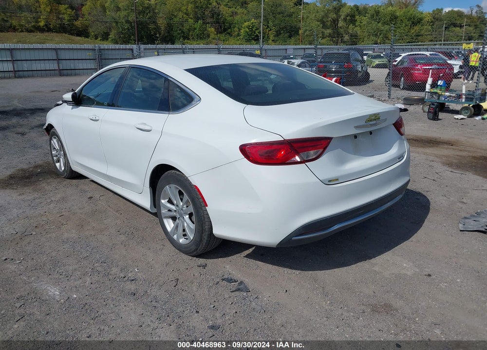 2015 CHRYSLER 200 LIMITED VIN: 1C3CCCAB6FN586564
