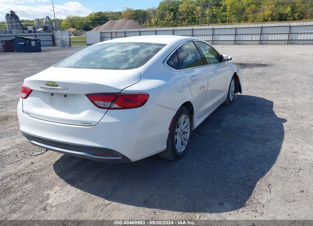 2015 CHRYSLER 200 LIMITED VIN: 1C3CCCAB6FN586564
