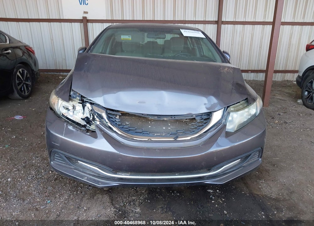 2014 HONDA CIVIC LX VIN: 19XFB2F52EE066583