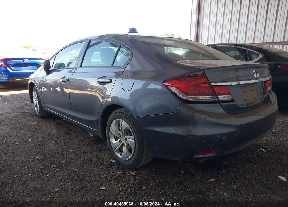 2014 HONDA CIVIC LX VIN: 19XFB2F52EE066583