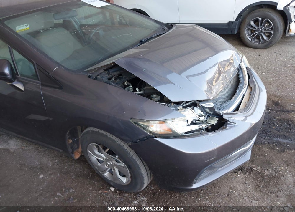 2014 HONDA CIVIC LX VIN: 19XFB2F52EE066583