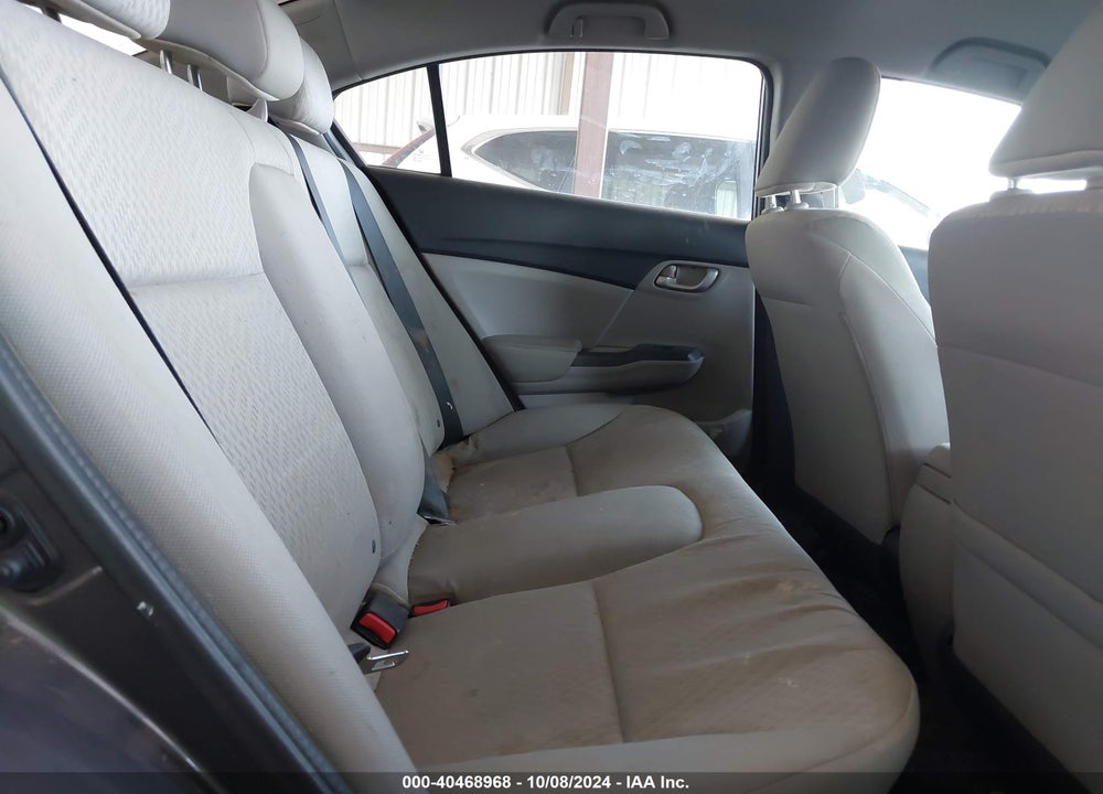 2014 HONDA CIVIC LX VIN: 19XFB2F52EE066583