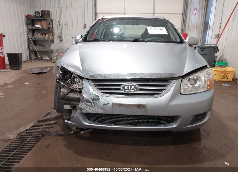 2007 KIA SPECTRA EX VIN: KNAFE121475437050