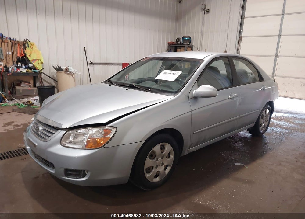 2007 KIA SPECTRA EX VIN: KNAFE121475437050