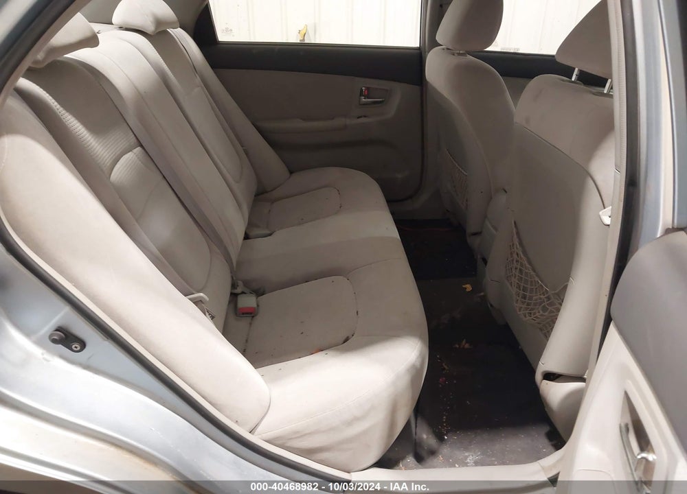 2007 KIA SPECTRA EX VIN: KNAFE121475437050