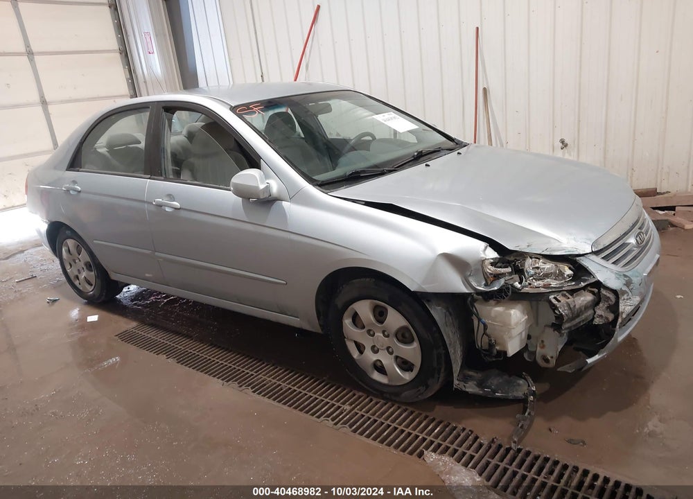 2007 KIA SPECTRA EX VIN: KNAFE121475437050