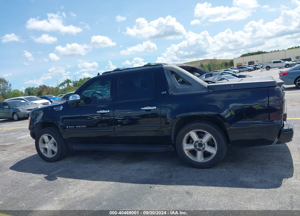 2008 CHEVROLET AVALANCHE 1500 LTZ VIN: 3GNEC12058G143735