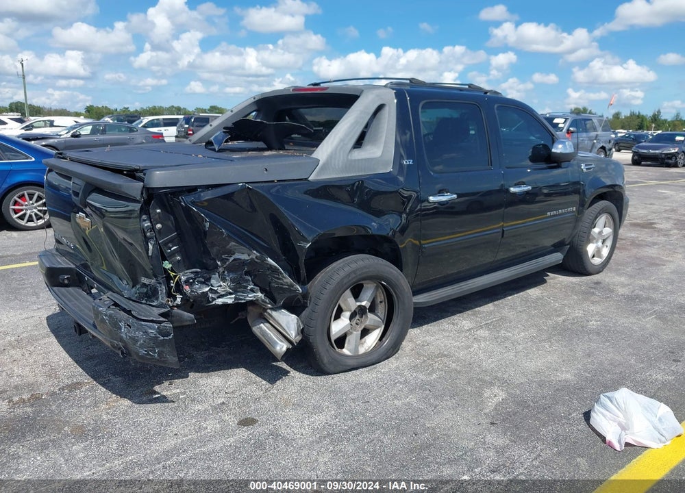2008 CHEVROLET AVALANCHE 1500 LTZ VIN: 3GNEC12058G143735