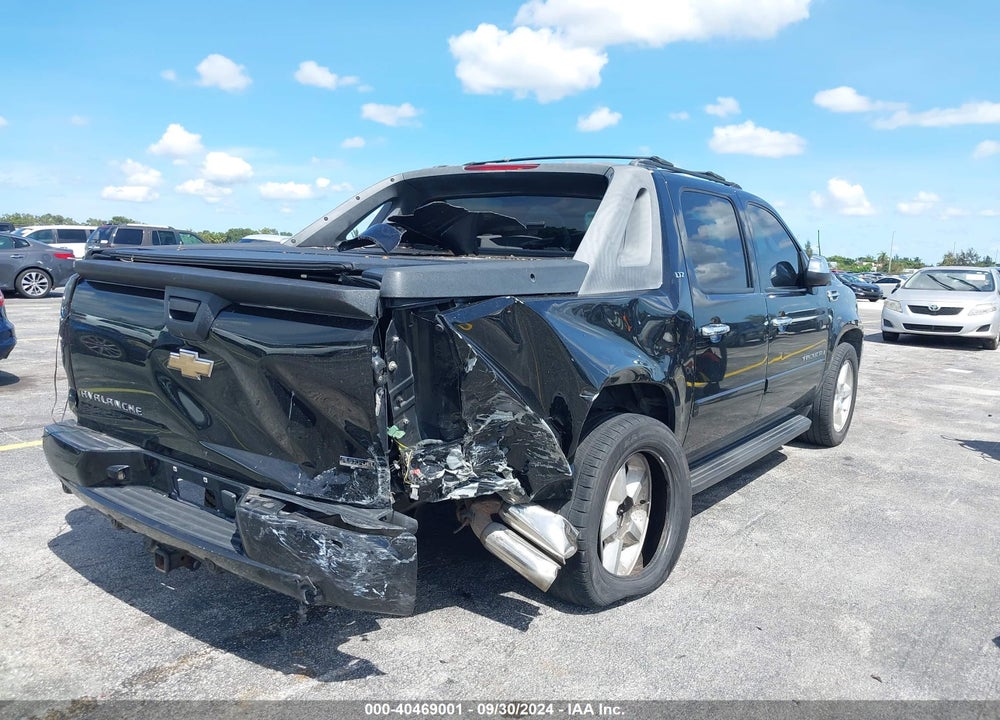 2008 CHEVROLET AVALANCHE 1500 LTZ VIN: 3GNEC12058G143735