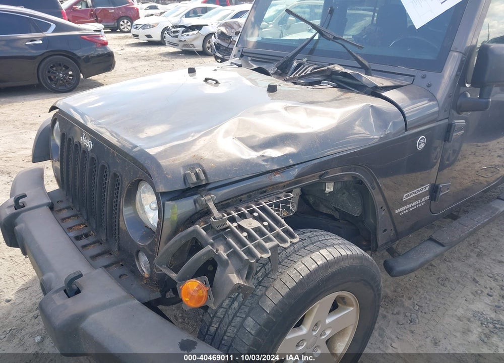 2017 JEEP WRANGLER UNLIMITED SPORT VIN: 1C4HJWDG8HL649839