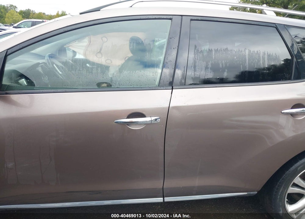 2009 NISSAN MURANO LE VIN: JN8AZ18W69W146524
