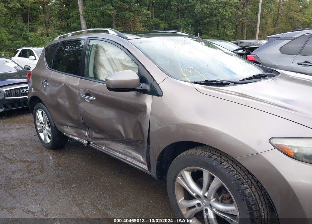 2009 NISSAN MURANO LE VIN: JN8AZ18W69W146524