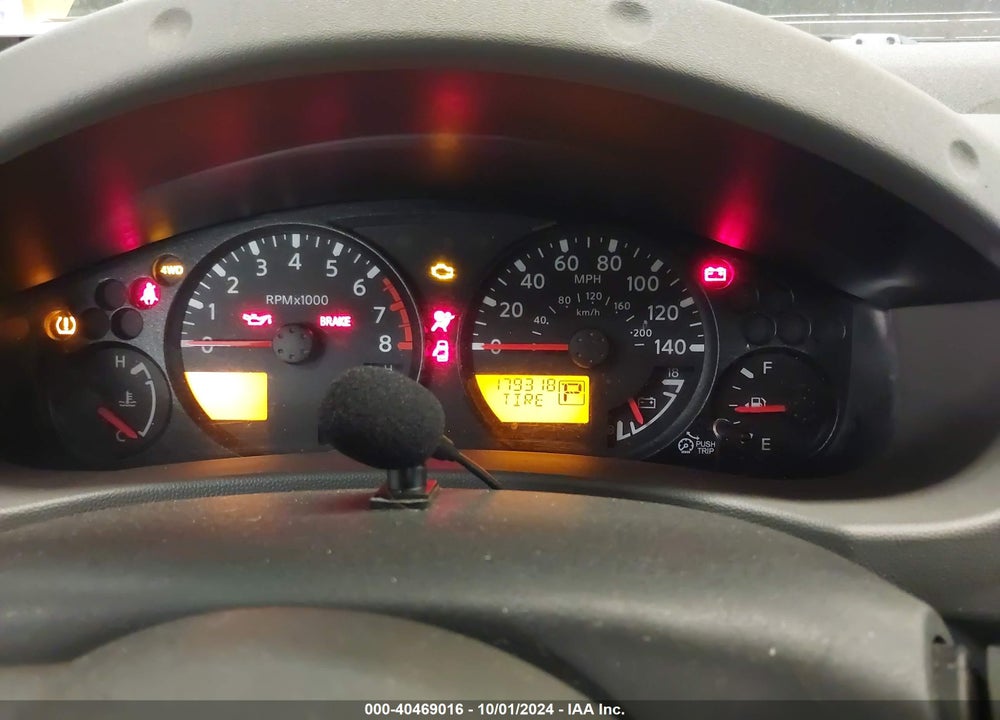 2012 NISSAN XTERRA S VIN: 5N1AN0NW8CC526295