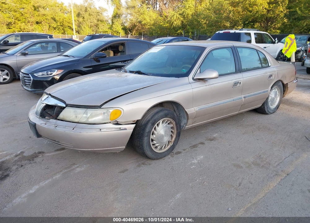 1998 LINCOLN CONTINENTAL VIN: 1LNFM97V5WY634981