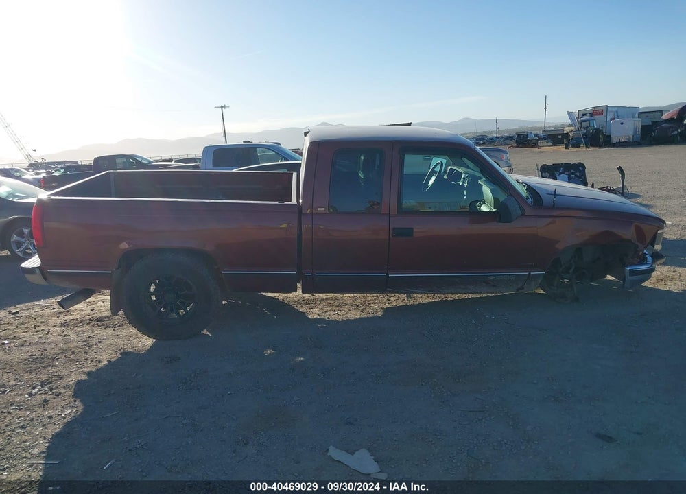 1998 CHEVROLET K1500 FLEETSIDE VIN: 1GCEK19R0WR107576