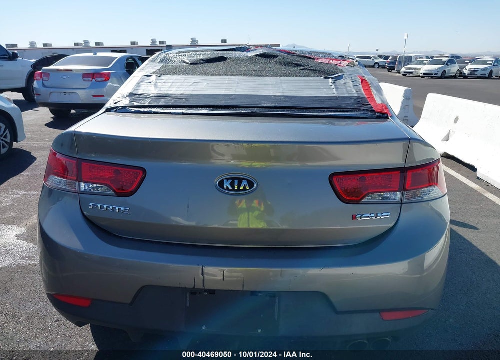 2010 KIA FORTE KOUP SX VIN: KNAFW6A33A5239659