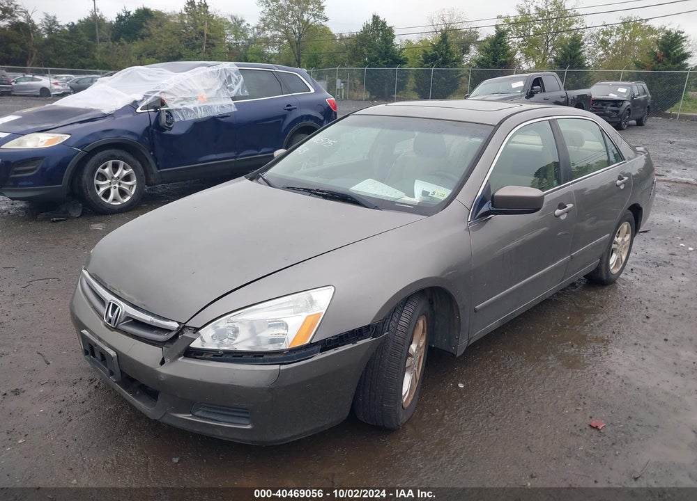 2007 HONDA ACCORD 2.4 EX VIN: 1HGCM56747A031552
