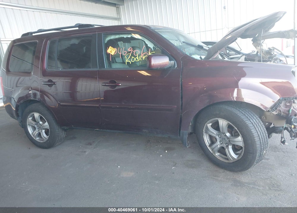 2013 HONDA PILOT EX-L VIN: 5FNYF4H64DB067659