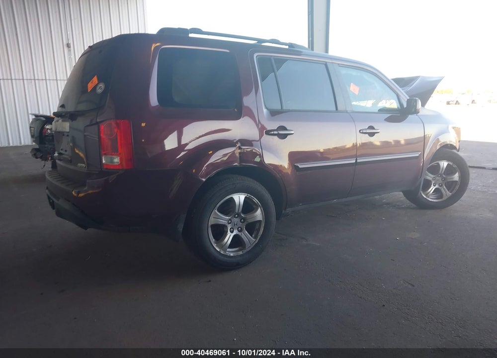 2013 HONDA PILOT EX-L VIN: 5FNYF4H64DB067659