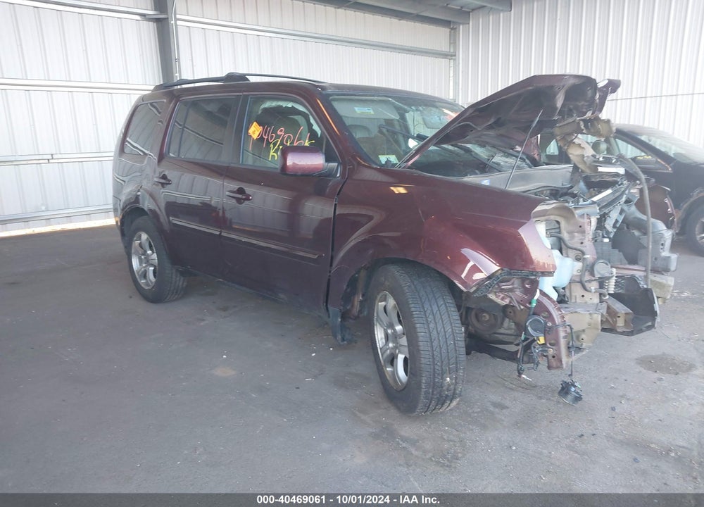 2013 HONDA PILOT EX-L VIN: 5FNYF4H64DB067659