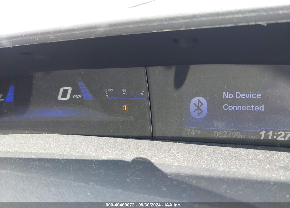 2013 HONDA CIVIC LX VIN: 19XFB2F58DE062505