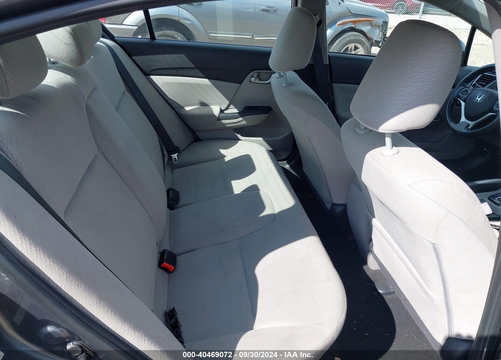 2013 HONDA CIVIC LX VIN: 19XFB2F58DE062505