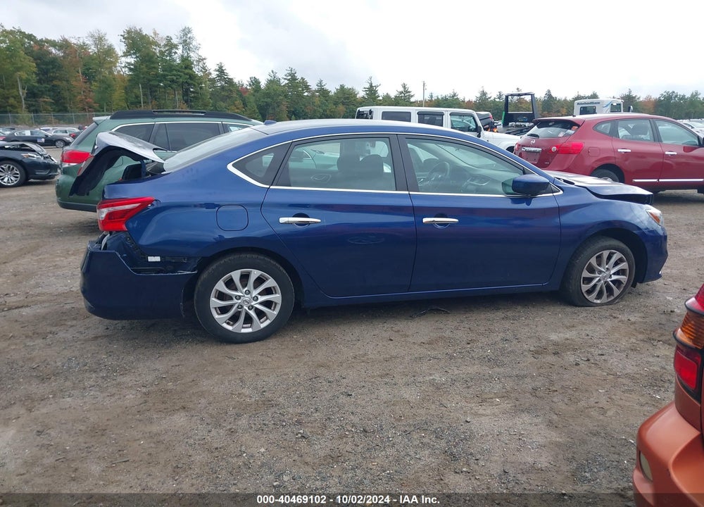 2019 NISSAN SENTRA SV VIN: 3N1AB7AP1KY343964