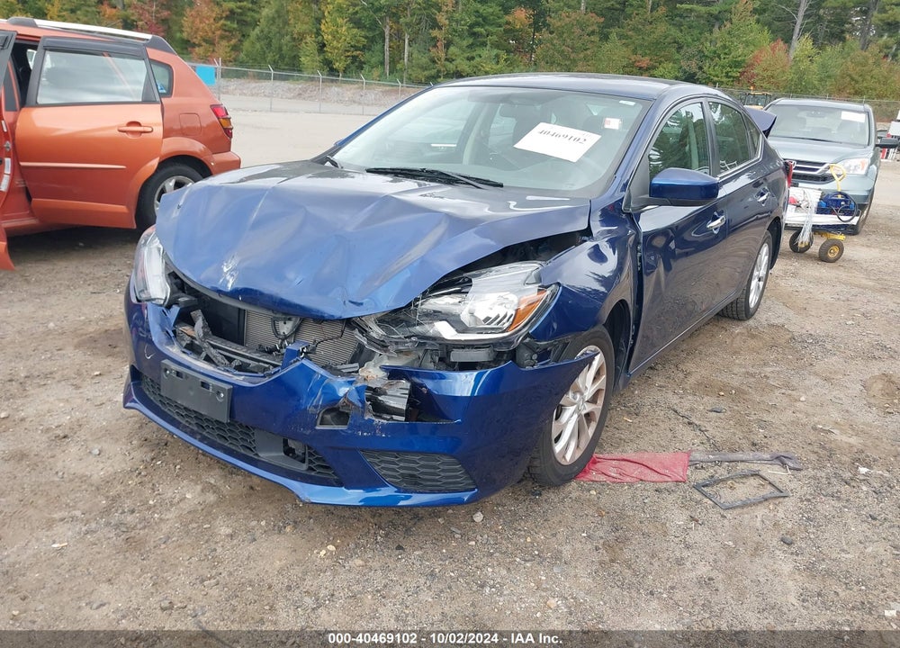 2019 NISSAN SENTRA SV VIN: 3N1AB7AP1KY343964
