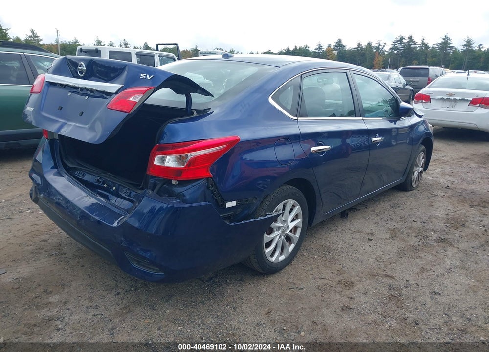 2019 NISSAN SENTRA SV VIN: 3N1AB7AP1KY343964