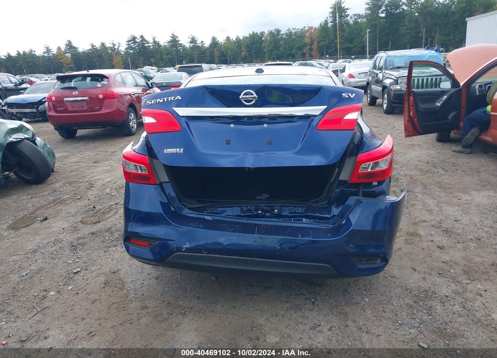 2019 NISSAN SENTRA SV VIN: 3N1AB7AP1KY343964