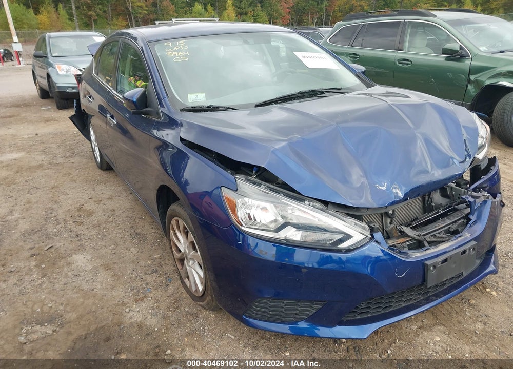 2019 NISSAN SENTRA SV VIN: 3N1AB7AP1KY343964