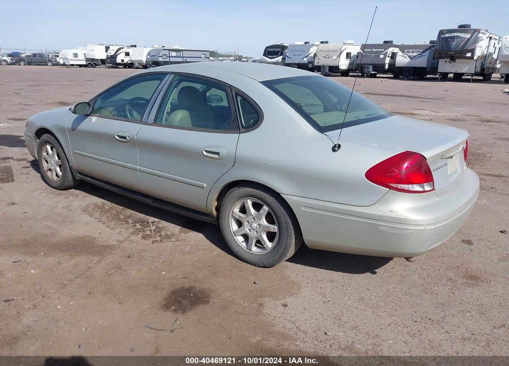 2006 FORD TAURUS SEL VIN: 1FAFP56U36A157382