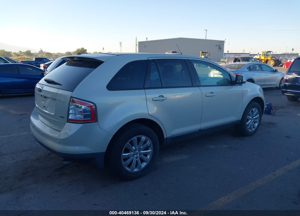 2007 FORD EDGE SEL PLUS VIN: 2FMDK39C17BB23563