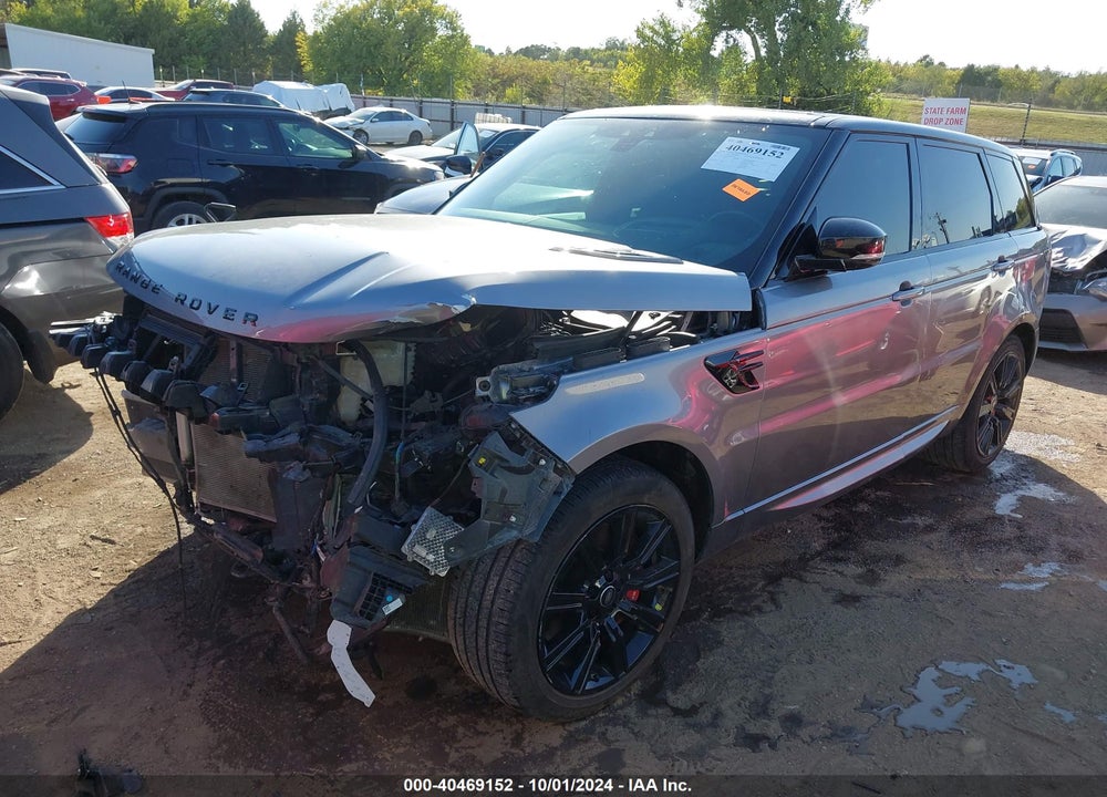 2020 LAND ROVER RANGE ROVER SPORT HSE DYNAMIC VIN: SALWR2SE2LA896491