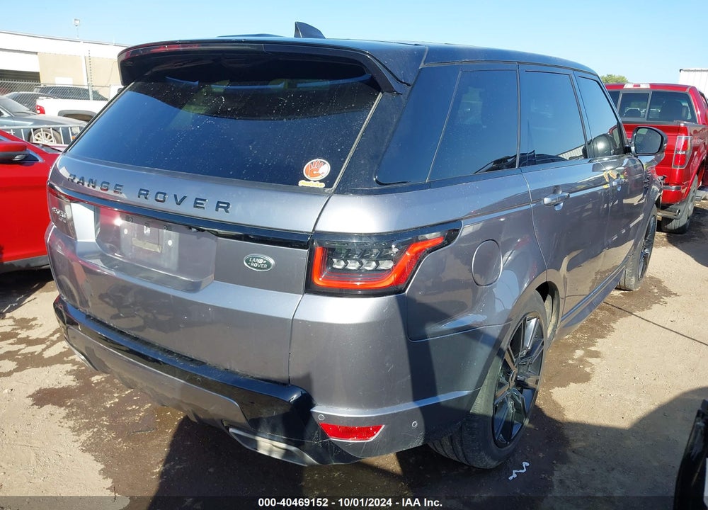 2020 LAND ROVER RANGE ROVER SPORT HSE DYNAMIC VIN: SALWR2SE2LA896491