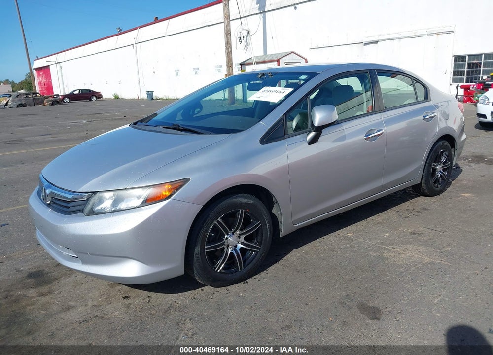 2012 HONDA CIVIC LX VIN: JHMFB2F59CS003750