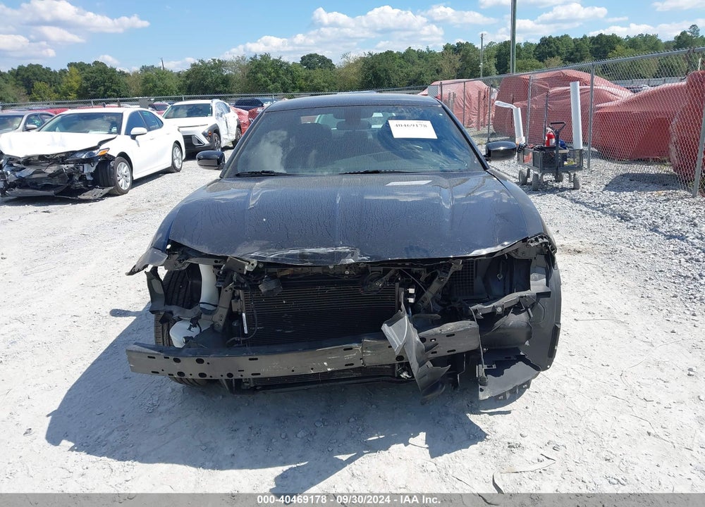 2022 DODGE CHARGER SXT RWD VIN: 2C3CDXBG6NH255893