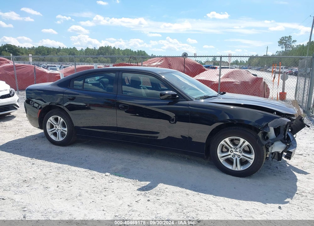 2022 DODGE CHARGER SXT RWD VIN: 2C3CDXBG6NH255893