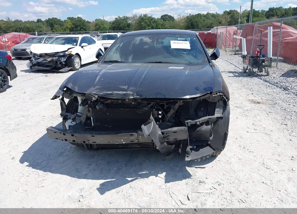 2022 DODGE CHARGER SXT RWD VIN: 2C3CDXBG6NH255893